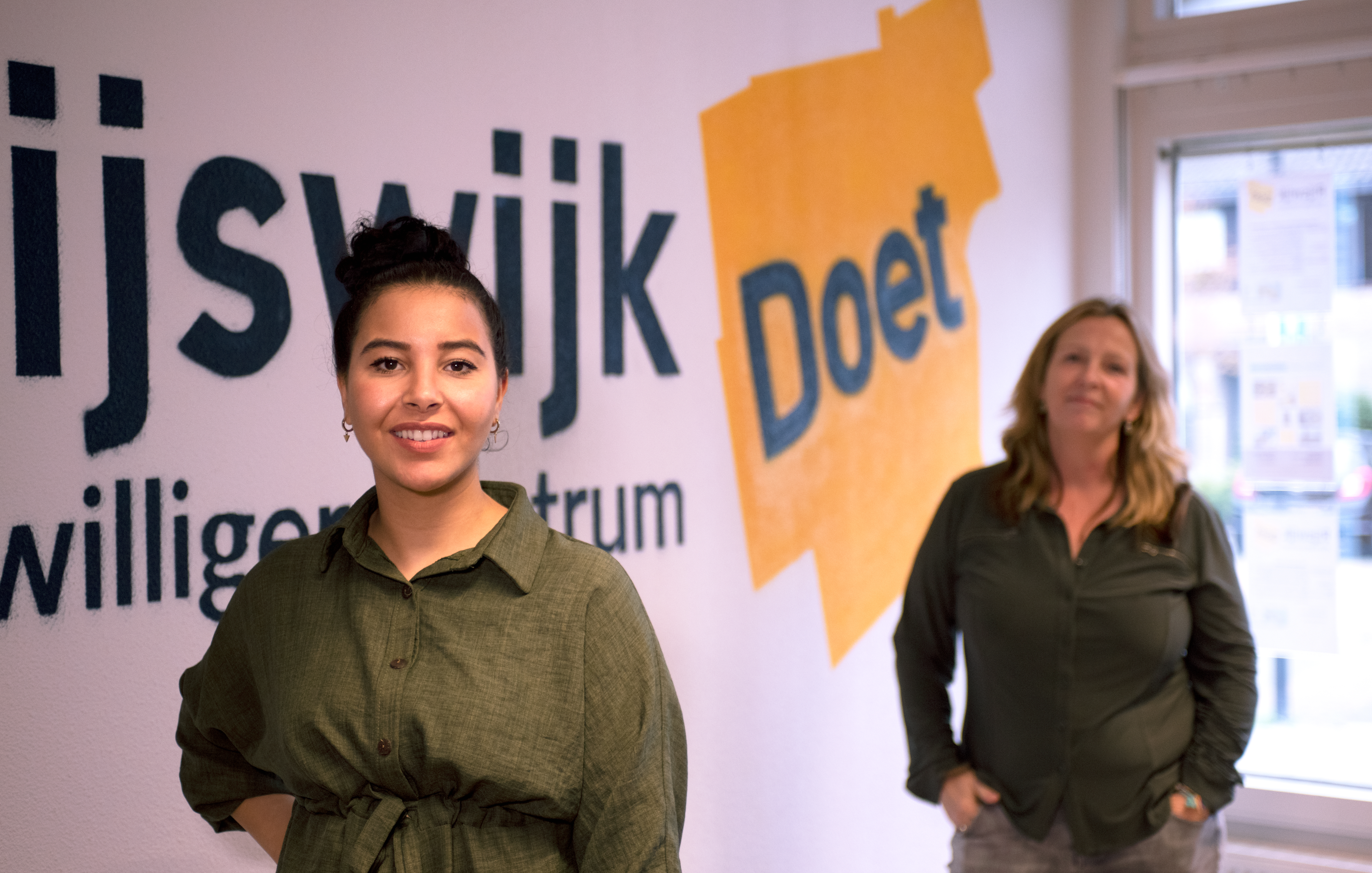 Coördinatoren Hajar Oualit en Marissa Koopmans