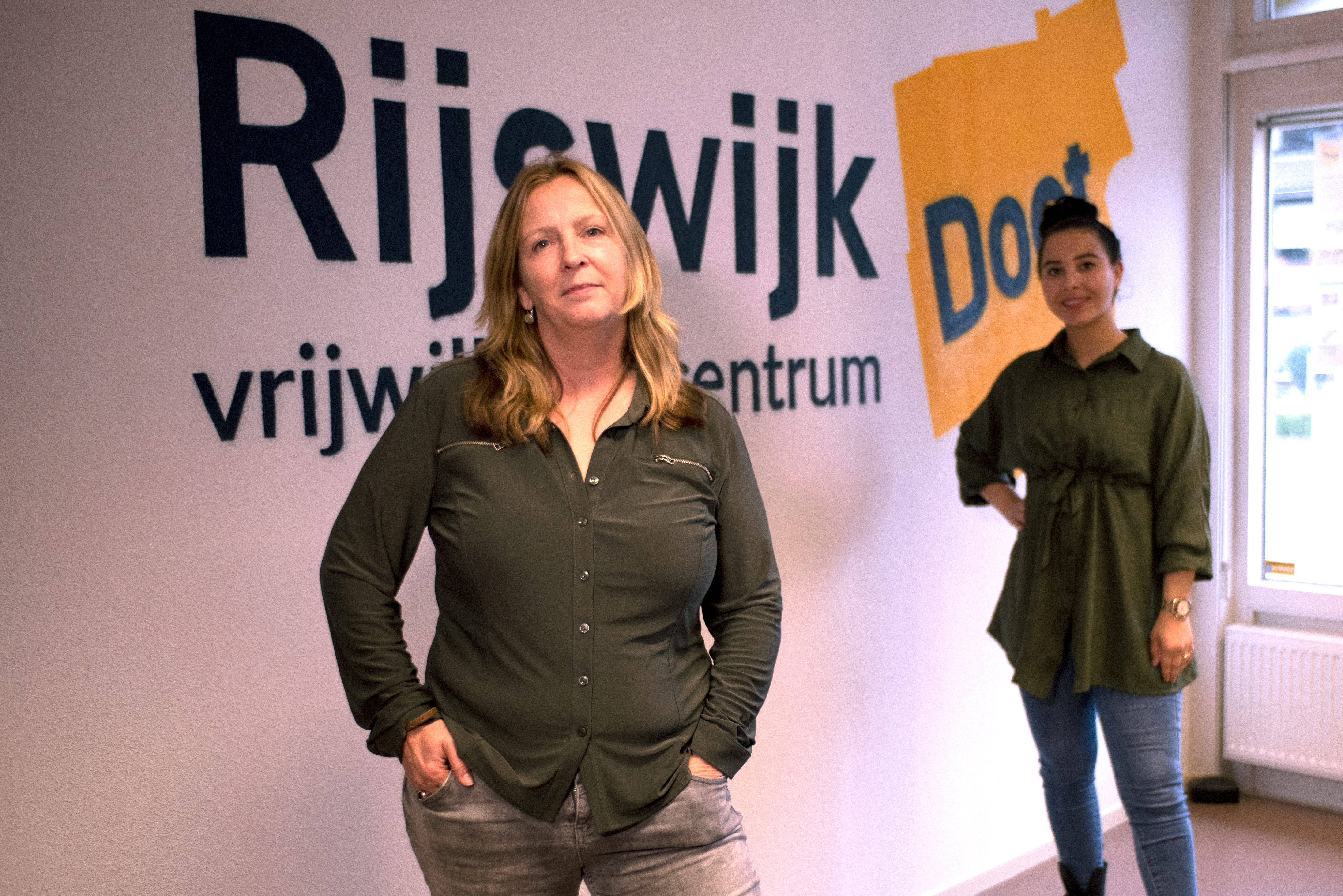 Coördinatoren Marissa Koopmans en Hajar Oualit
